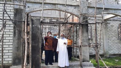 Pembangunan Gereja Santo Laurensius Wemasa, Pemda Malaka Siap Beri Kontribusi