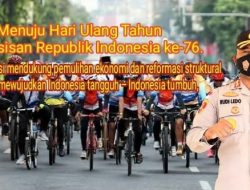 HUT Bhyangkara Ke-76 Tahun 2022 Polres Malaka Gelar Olahraga Sehat Fun Bike