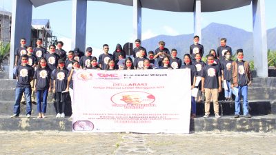 Ganjar Milenial Center Kabupaten Manggarai Deklarasi Dukung Ganjar Pranowo Maju Calon Presiden 2024
