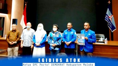 Egidius Atok Resmi Pimpin Partai Demokrat di Kabupaten Malaka