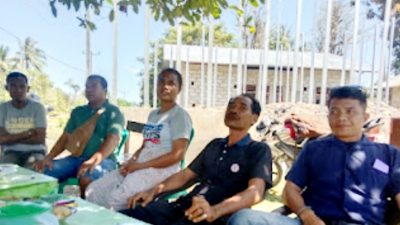 Perselisihan Kedua Kontraktor Rumah Bantuan Seroja di Desa Fafoe berujung Damai, Olan Lanjut Kerja Rumah Agustina
