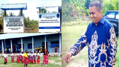 Fasilitator Imen Kamlasi Kunjungi Satu-Satunya Sekolah Penggerak di Malaka