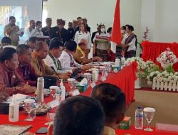 Bupati Malaka Paparkan Hasil Penurunan Stunting di Malaka Dalam Rapat Bersama Gubernur NTT