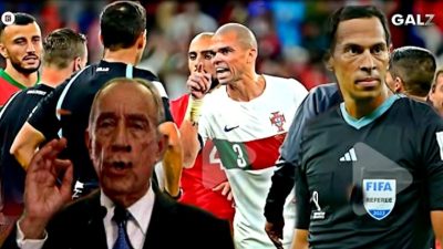 Presiden Portugal Datangi Kantor FIFA Dengan Membawa Bukti Kontroversi Laga Portugal vs Maroko