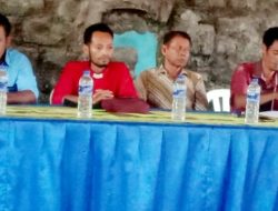 Petugas Pantarlih Pemilu 2024 Desa Manuwolu Dilantik