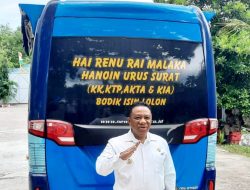 Tepati Janji Kampanye, Bupati dan Wabup Malaka Launching Mobil Pelayanan Kependudukan