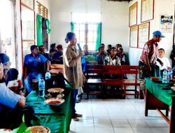 Kementrian PUPR dan PUPR Malaka Sosialisasi Program DAK Infrastruktur Bidang Sanitasi TA 2023 di Desa Motaulun