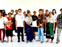 Dukung Bupati dan Wabub Malaka, Kades Gelar Rapat Penetapan Kader Posyandu dan Nakes Desa Oan Mane