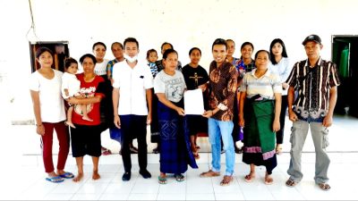 Dukung Bupati dan Wabub Malaka, Kades Gelar Rapat Penetapan Kader Posyandu dan Nakes Desa Oan Mane
