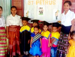 Paud St. Petrus Bakiliurai Wisuda Angkatan Perdana, Pengelola : Pendidikan Bagi Anak Dari Dini Sangat Penting