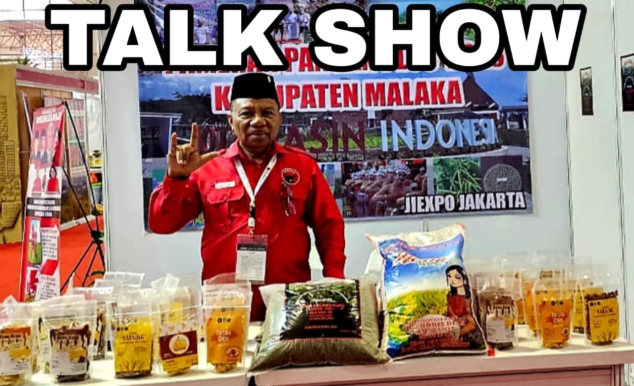 Bupati Simon Nahak Berbicara di Talk Show Diversifikasi Pangan Berbasis Kearifan Lokal