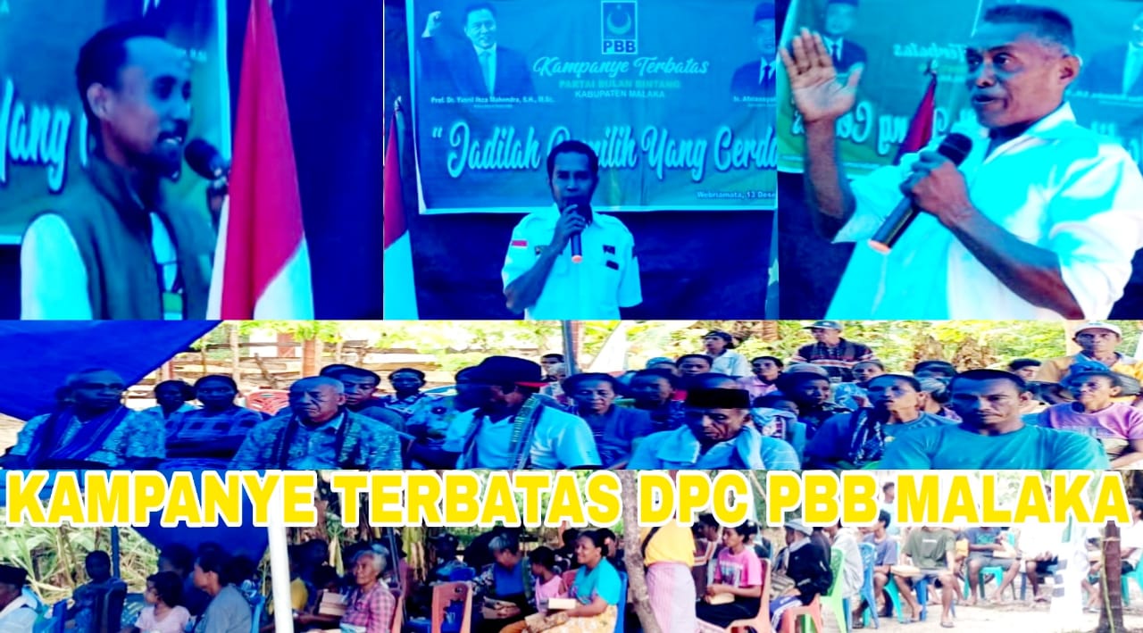 DPC Partai Bulan Bintang Kabupaten Malaka Gelar Kampanye Terbatas